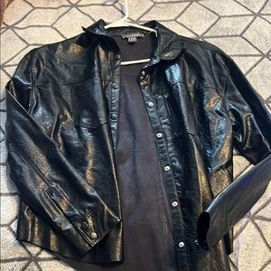 Black Leather Top